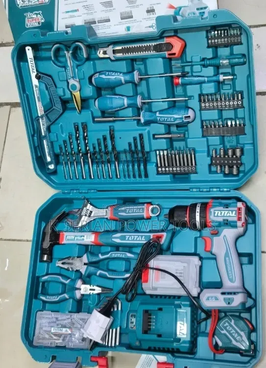 165 Piece Total Drill Toolkit/175 Total Tool Set
