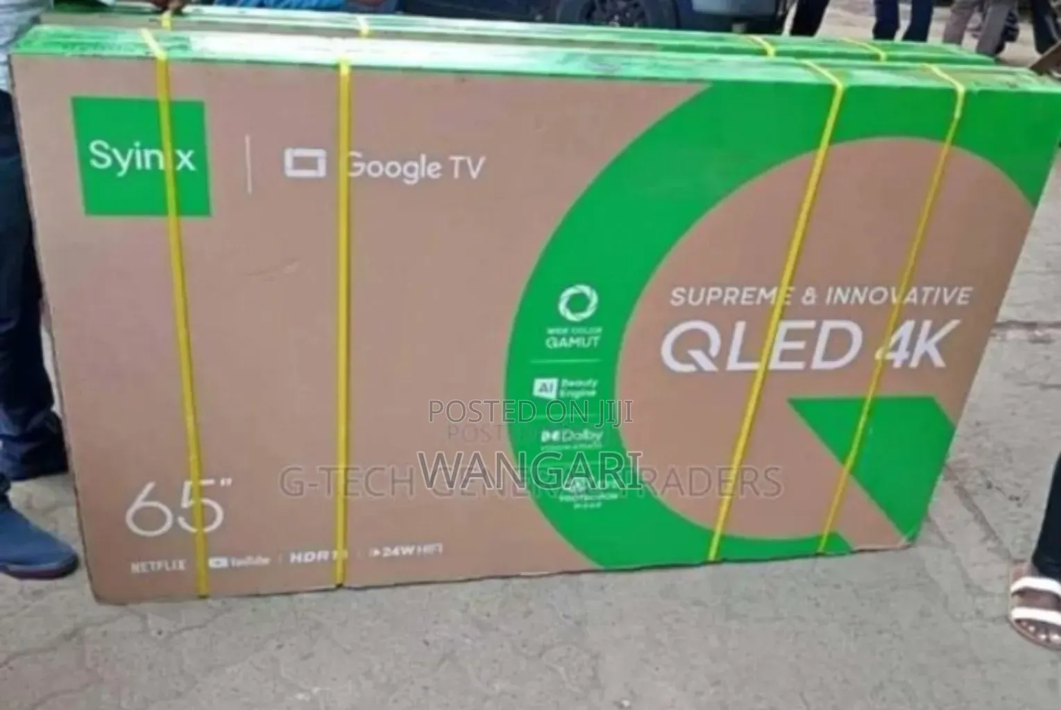  Clarity New Syinix 65inch Qled