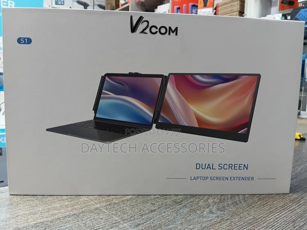 1080p LCD Display Laptop Dual Screen Monitors Extender. - thumbnail 2