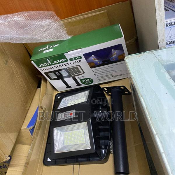 Ideal for Large Outdoor Areas– Heavy-Duty 300w Solar Lamp
