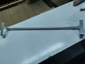 Single Towel Bar With Hooks