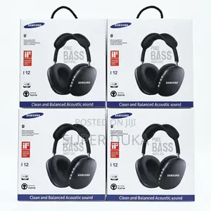 Samsung I12 Pure Bass Wireless Over-Ear Bluetooth Gaming Headphones