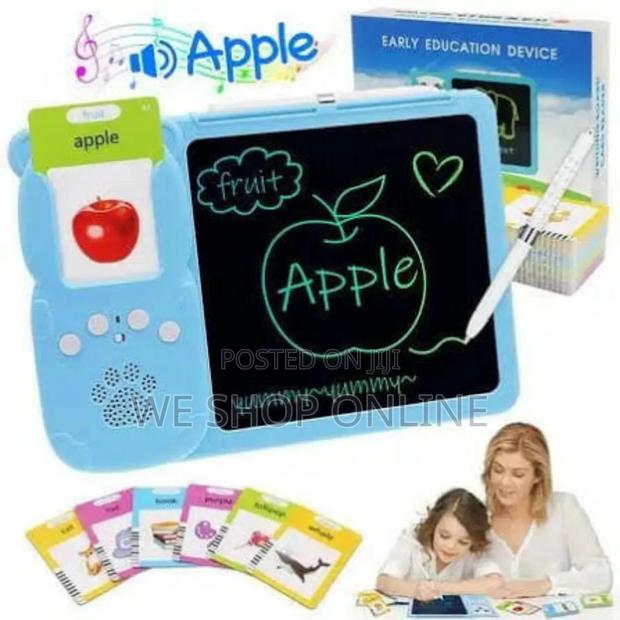 Flashcard and Writing Board, Blue Pink - thumbnail 2