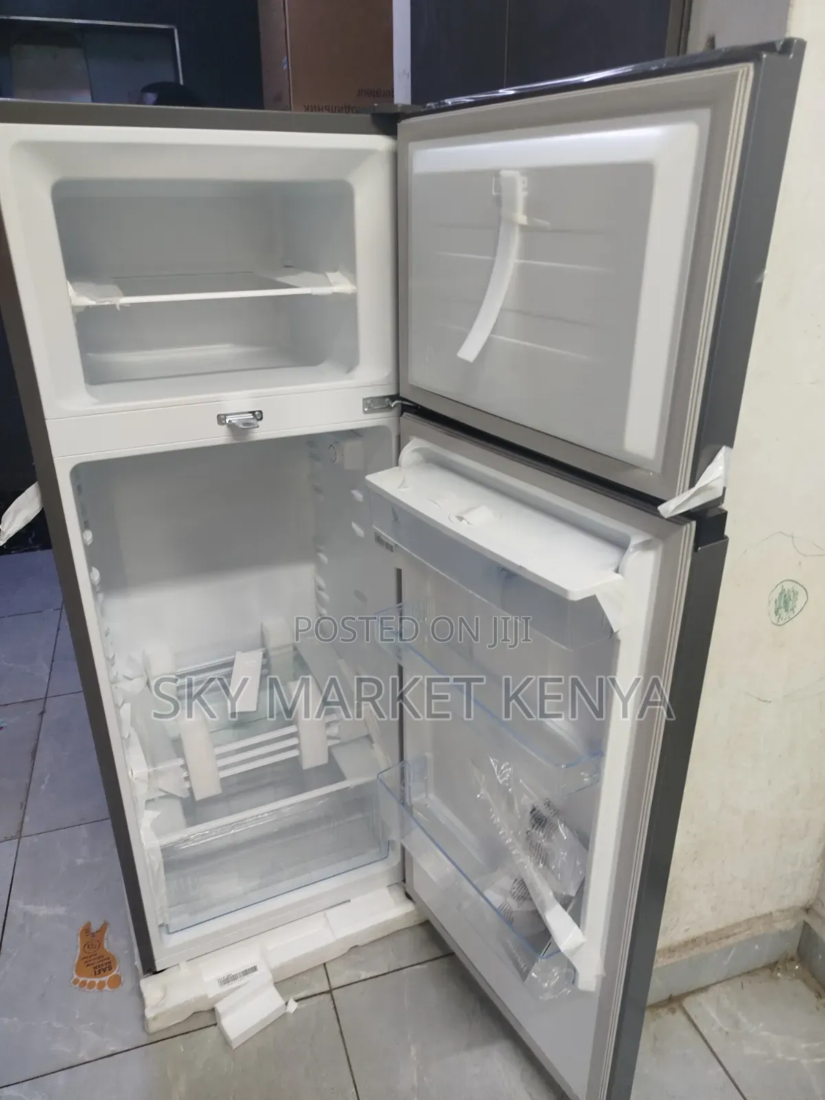 Hisense 205 Litres Fridge Double Door Ref205 With Water Dispenser