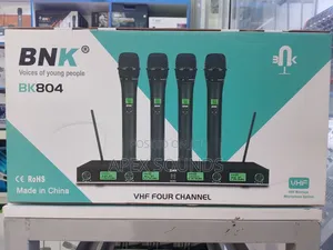 BNK Bk 804 4 in 1 Wireless Microphone