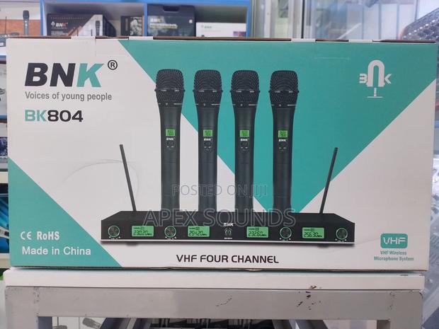 BNK Bk 804 4 in 1 Wireless Microphone