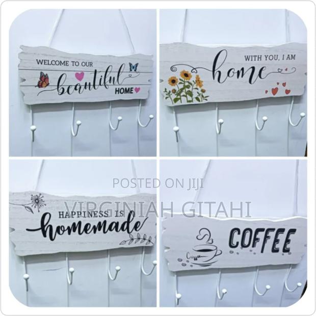 Wooden Wall Hanging Multipurpose Hooks
