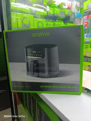 Oraimo Nutrifry S1 Ultra 1500w 6l App Control Fulltouchscreen Airfryer