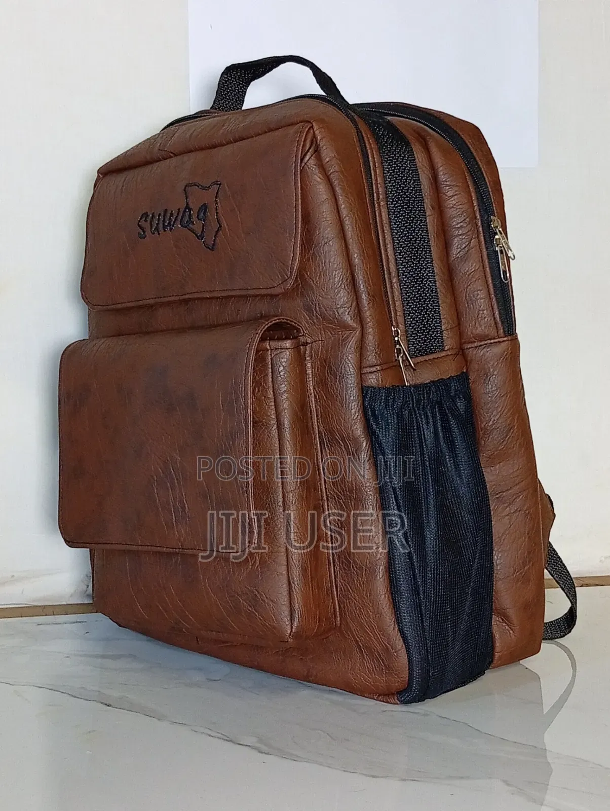 Double Zippered Backpack