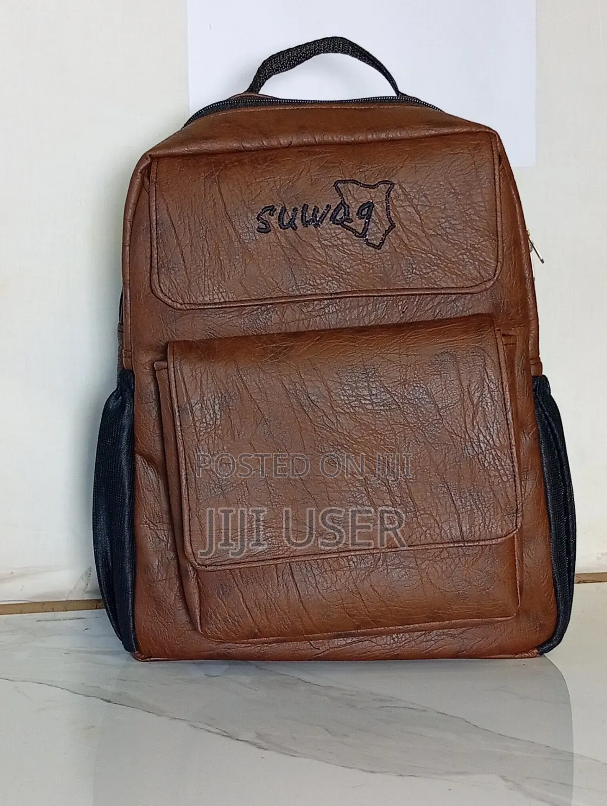 Double Zippered Backpack