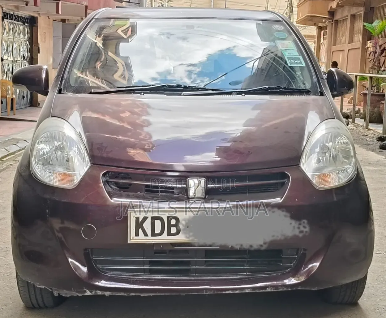Toyota Passo 2013 Maroon