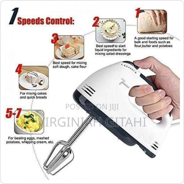 ⭐!!High Power 260wtts Scarlet Super Hand Mixer - thumbnail 2