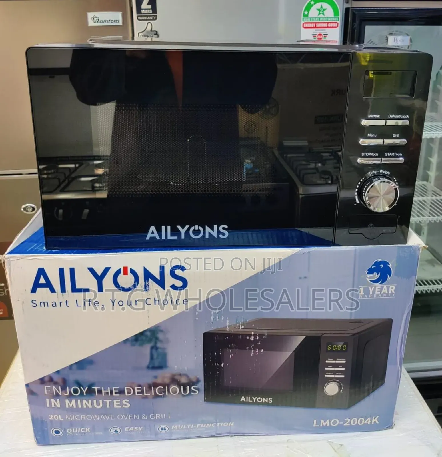 Ailyons Lmo- 20l Grill Microwave Oven