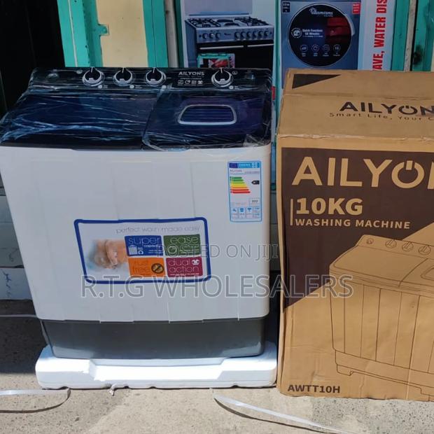 Ailyons 10kg Semi-Automatic Washing Machine