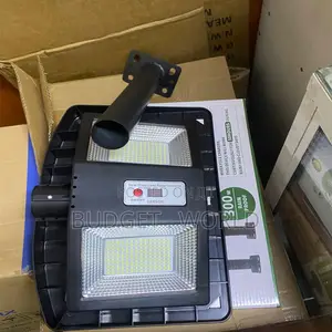 Smart Outdoor Lighting –300w Solar Lamp With Remote Control