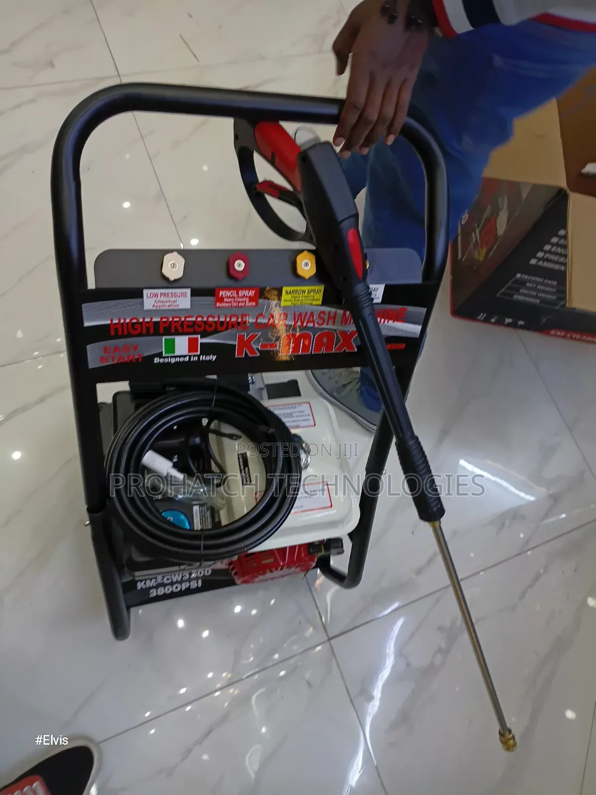 K Max 3800psi Petrol Car Wash Machine
