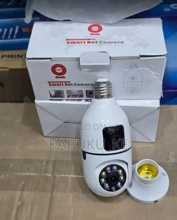Double Lens PTZ Bulb Wifi Camera – Dptzbw03