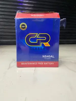 Maintenance Free Car Battery, Cr Ns40. 12v/ 36ah