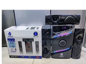 Nunix Nu V2 3.1 Woofer System Bluetooth Usb Fm