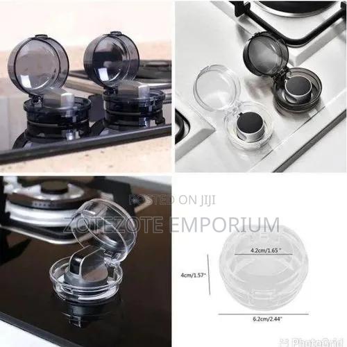 4 PCS Safety Baby Proofing Cooker Knob Cover