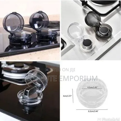 4 PCS Safety Baby Proofing Cooker Knob Cover