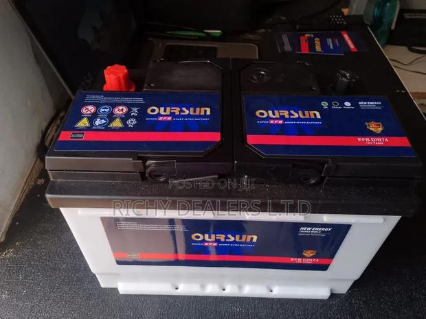 Efb Din74mf (12v/74ah) Start Stop Car Battery - thumbnail 2