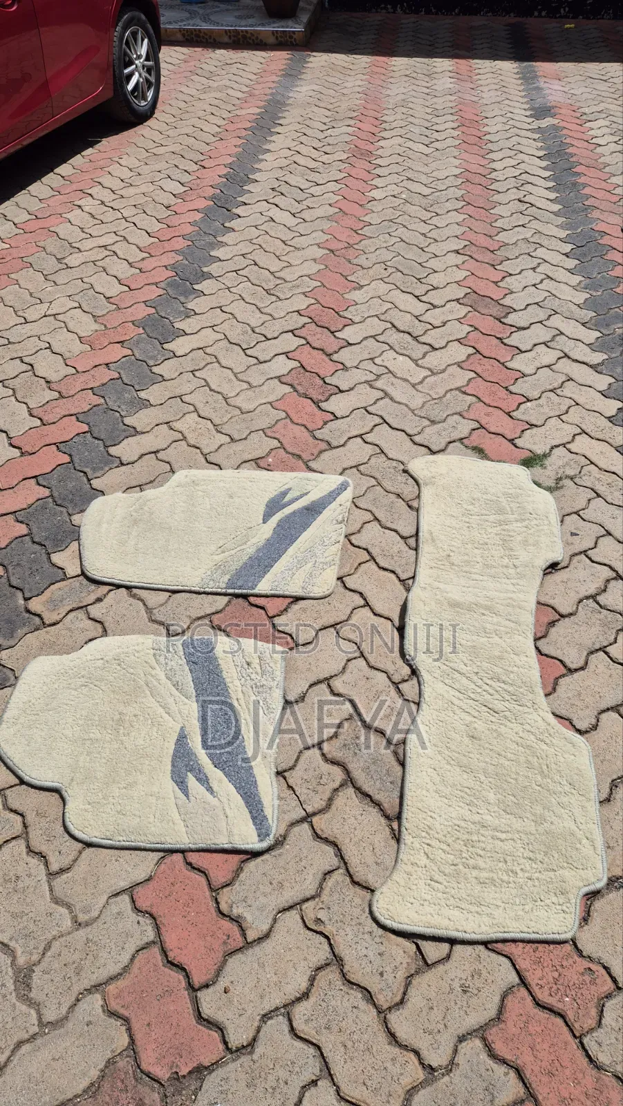 Prado J150 Beige Woolen Car Floor Mats