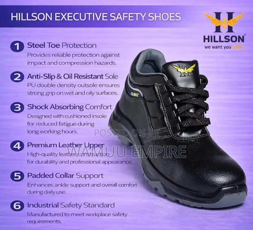 Hillson Executive Safety Shoes,