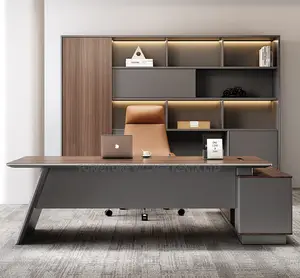 Office Desk;L-Shaped Corporate Executive Desk 1800mm