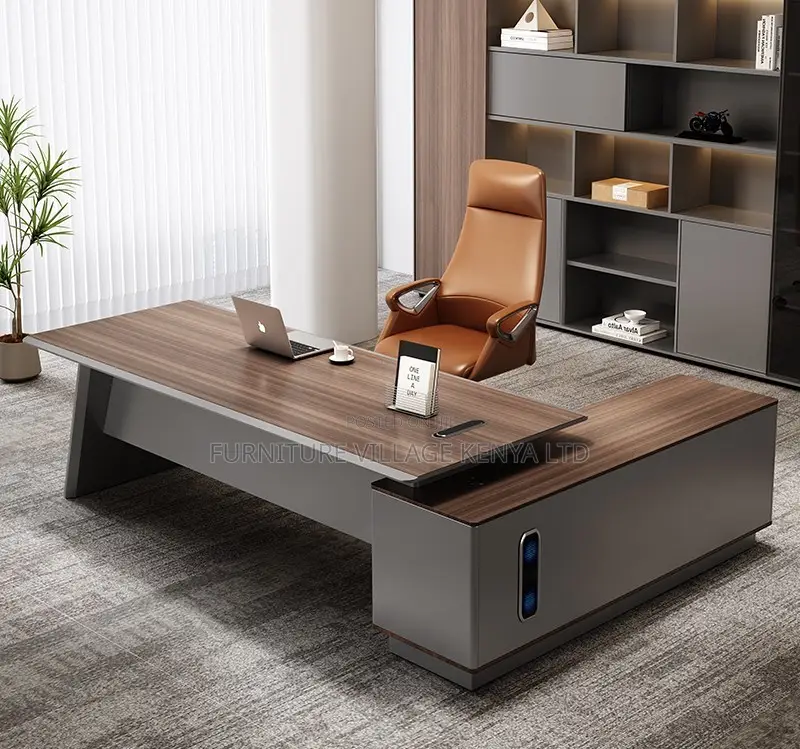 Office Desk;L-Shaped Corporate Executive Desk 1800mm