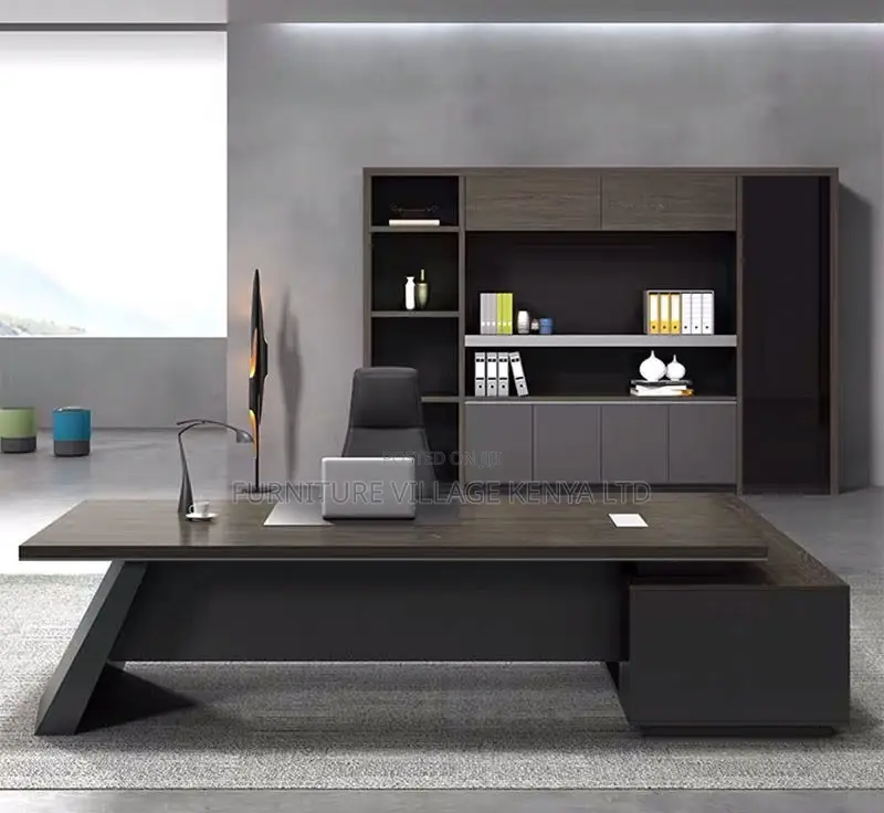 Office Desk;L-Shaped Corporate Executive Desk 1800mm