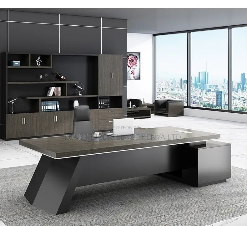 Office Desk;L-Shaped Corporate Executive Desk 1800mm