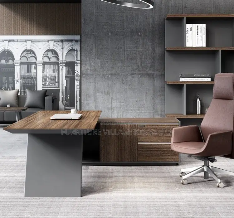 Office Desk;L-Shaped Corporate Executive Desk 1800mm