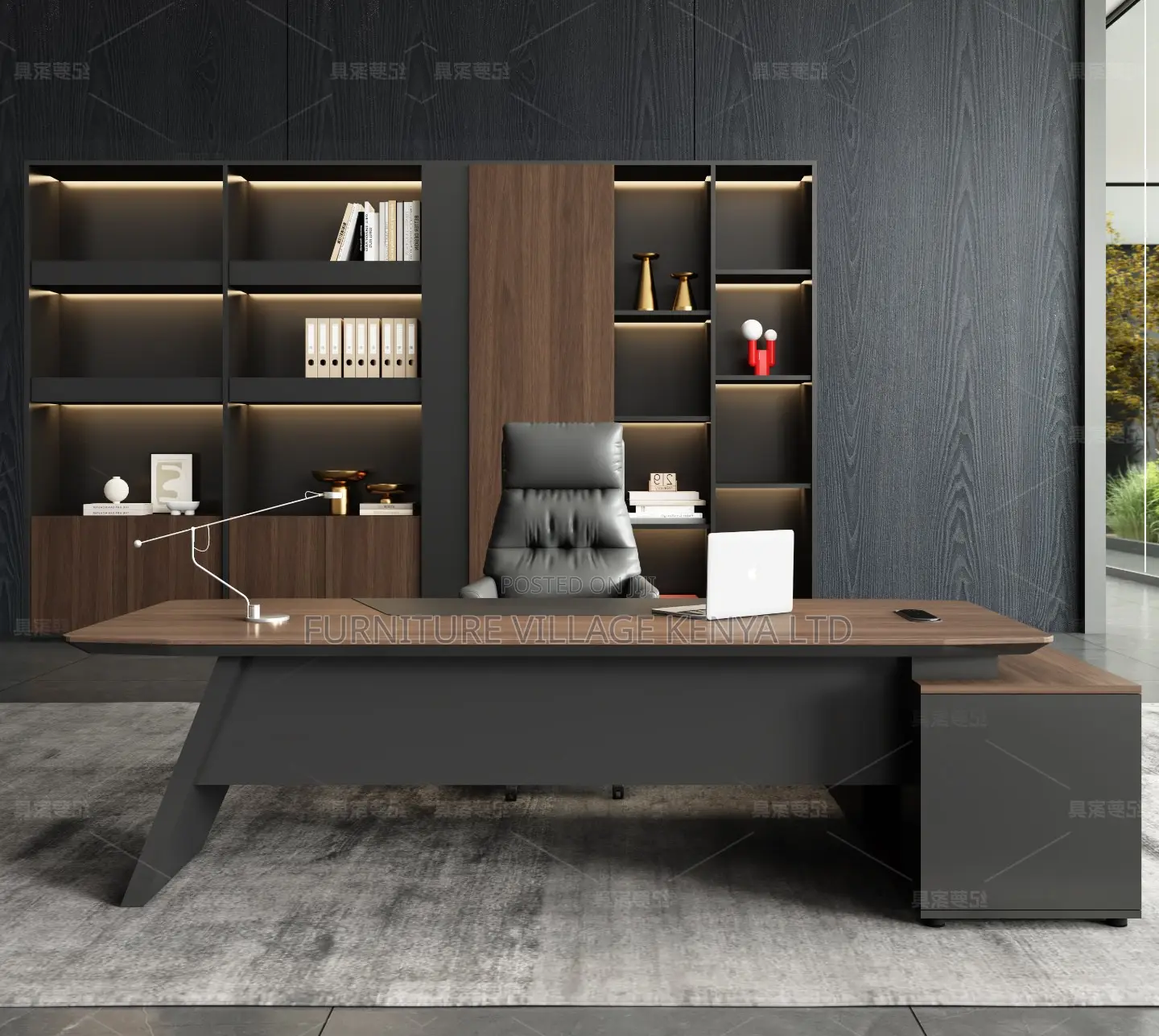 Office Desk;L-Shaped Corporate Executive Desk 1800mm