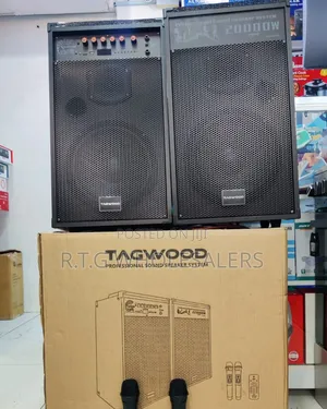 Tagwood 10d Pair Speakers Karaoke System Non-Rechargeable