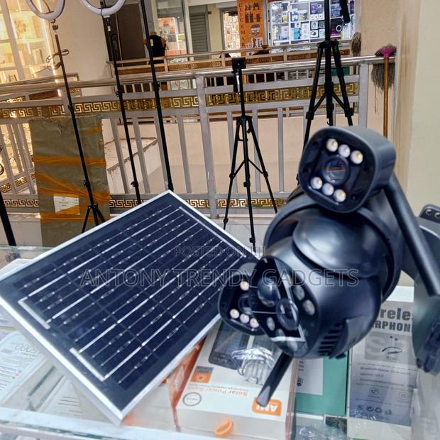 Intelligent Solar Camera 360 PTZ Outdoor Wireless CCTV - thumbnail 3