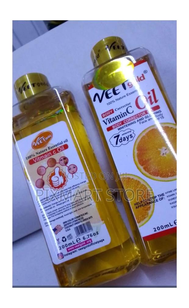200ml Vitamin C Body Oil for Smooth Radiant Even Skin
