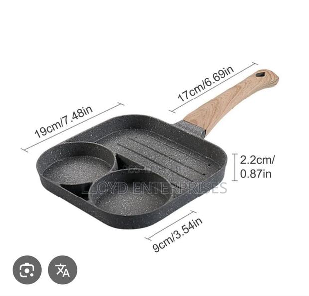 Granite 3 Slots Pan