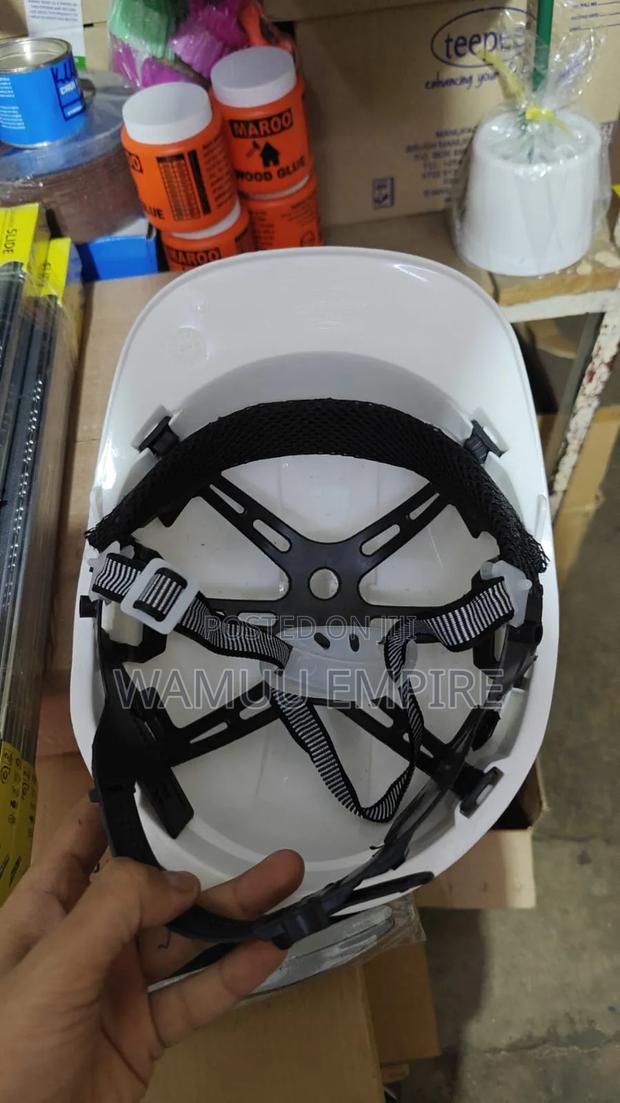 White Industrial Hard Hat/Helmet - thumbnail 2