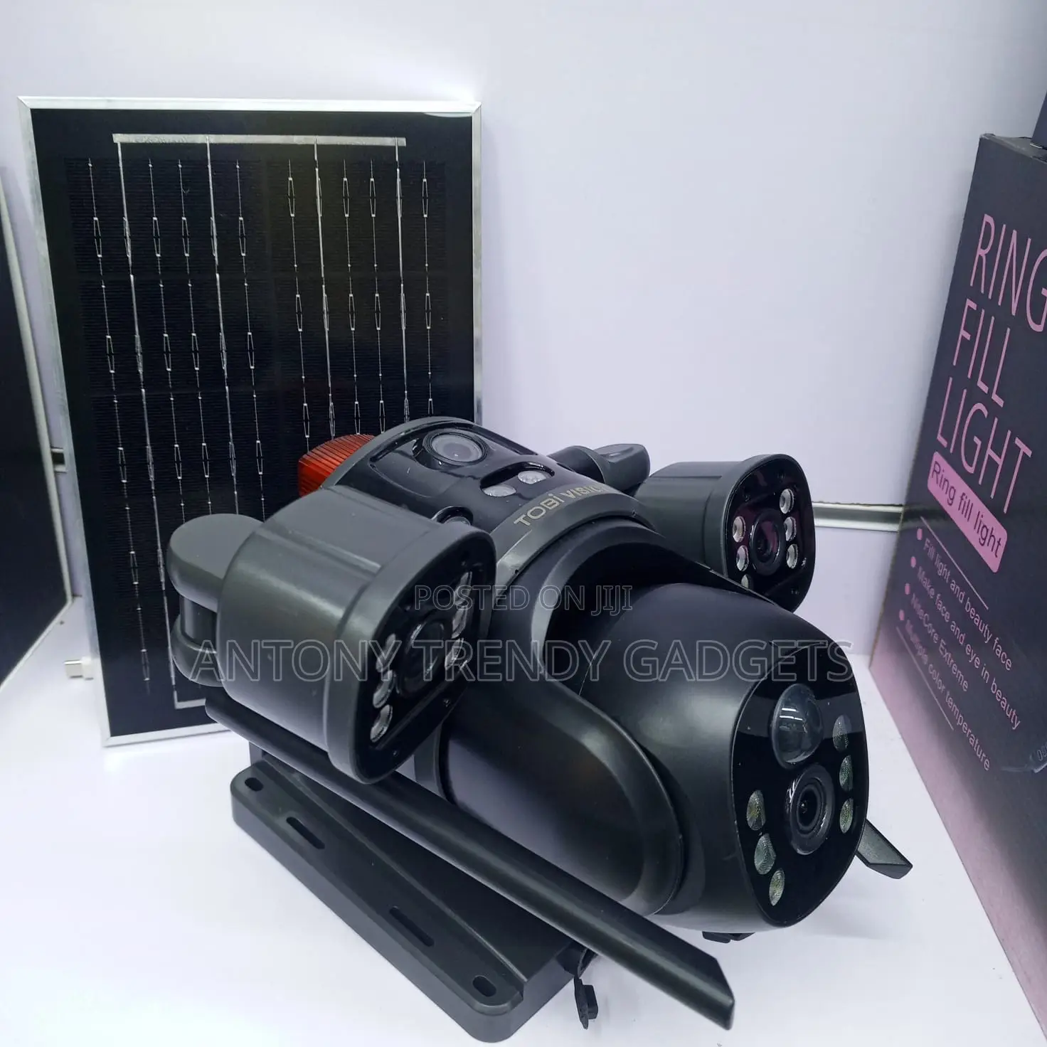 Solar Energy PTZ Camera Wireless Night Vision Alarm