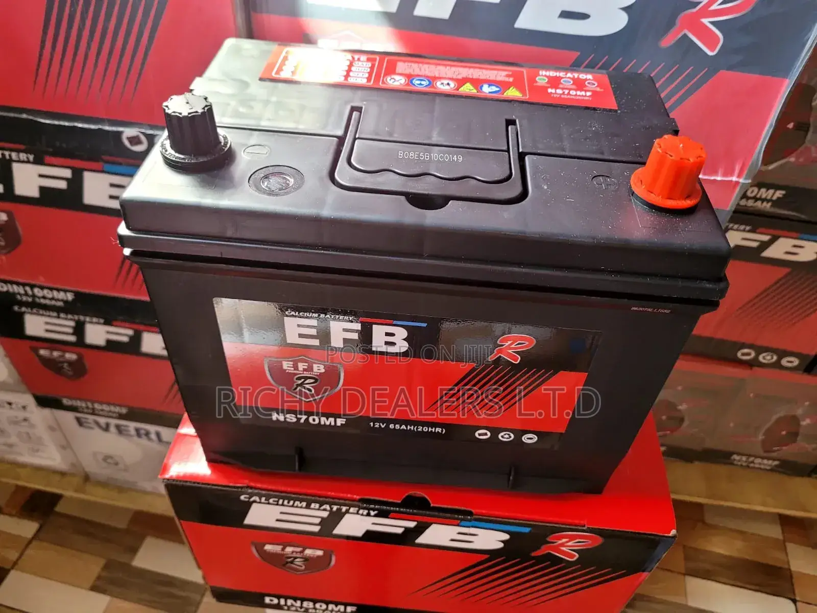 Efb Ns70 Maintenance Free Car Battery