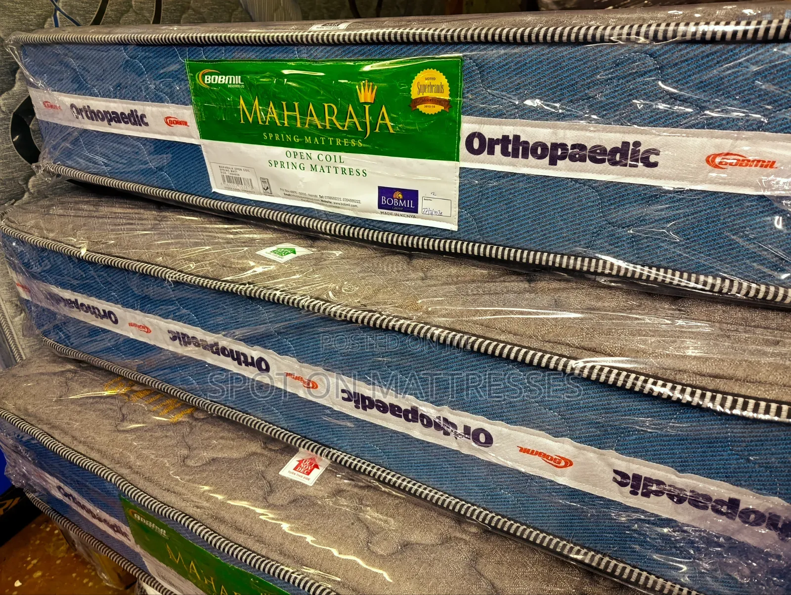 Value for Money! 5x6 8" and 10" Orthopedic Spring Mattresses.