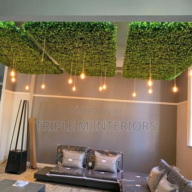 Stunning Green Wall Panels for Classy Hotel Settings