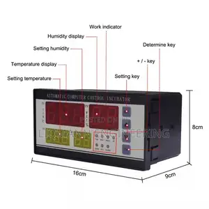 Egg Incubator Controller Thermostat Hygrostat Xm-18
