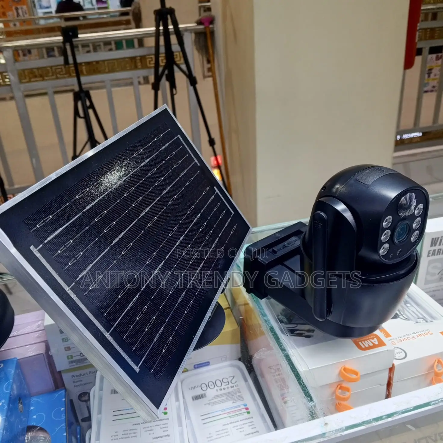 Intelligent Solar Energy Alert PTZ Camera,