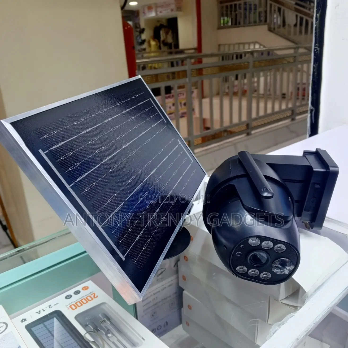 Intelligent Solar Energy Alert PTZ Camera,