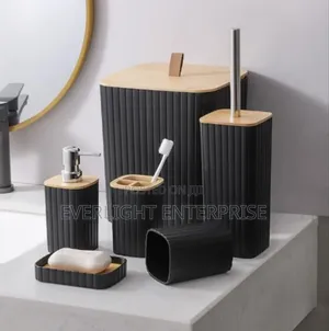 Bathroom Bamboo Set