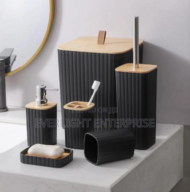Bathroom Bamboo Set