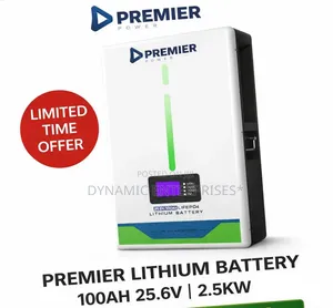 Premier 100ah 25.6v Lithium Battery