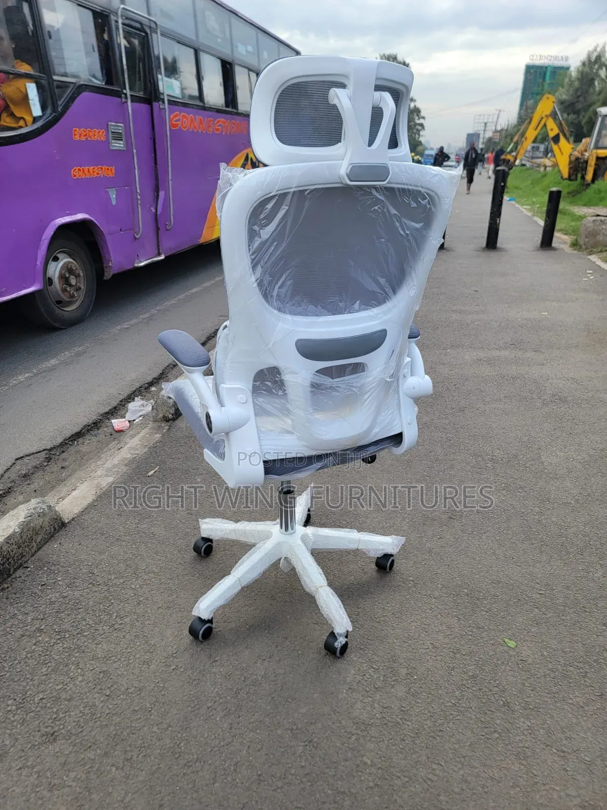 Office Folding Hands Chair With Headrest